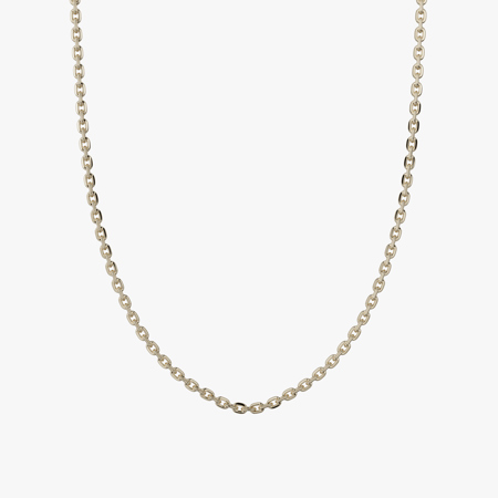Delicate 18K Gold Chain Code 3319